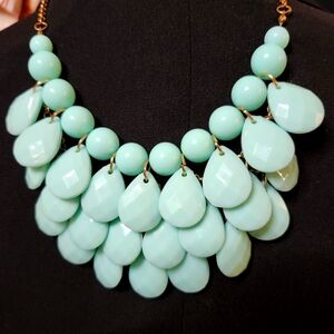 Turquoise Teardrop Necklace